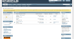 Desktop Screenshot of forum.gitarista.sk